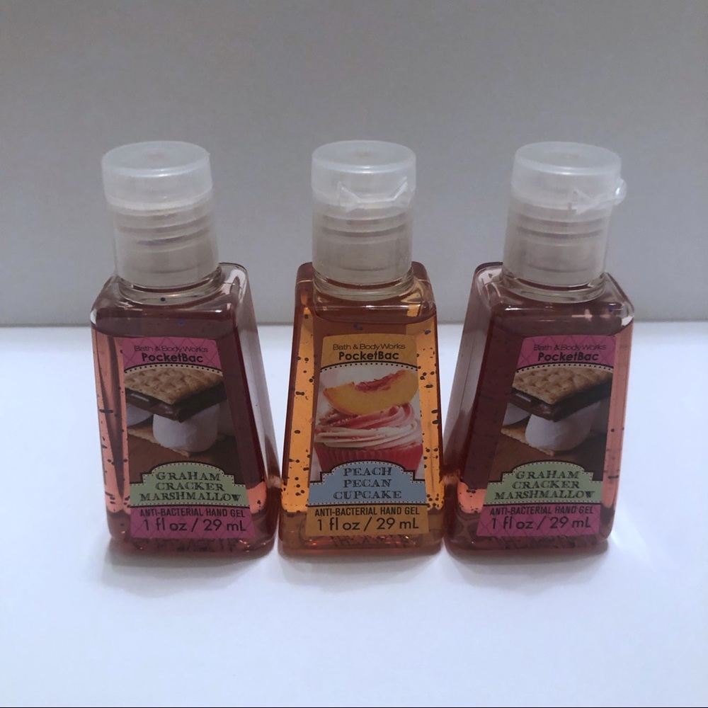 Lot of 3 pocketbacs - Bath and Body Works